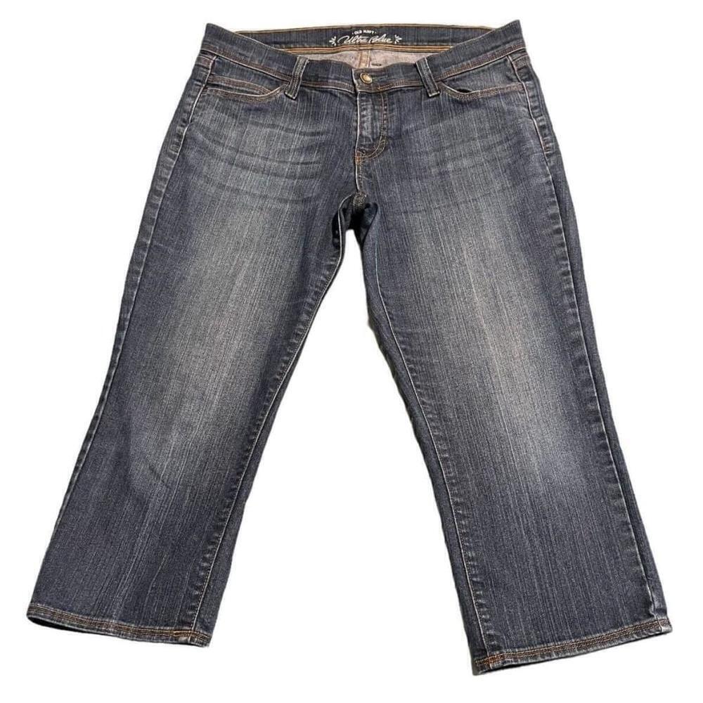 Old Navy Capri Jeans Women's Size 6 Medium Wash Denim